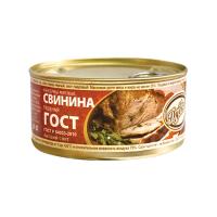 Свинина тушеная ГОСТ вс Дубки 325г ключ
