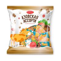 Конфеты молочные Азовская Ассорти Азовская КФ 300г