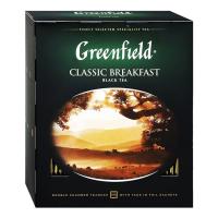 Чай Гринфилд Greenfield Classic Breakfast черный 100 пак Чай Гринфилд Greenfield Classic Breakfast черный 100 пак
