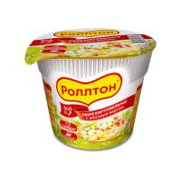 Пюре бп Роллтон мясной вкус говядина стакан 40г