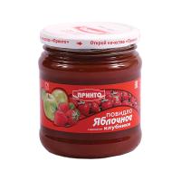 Повидло яблочное с ароматом клубники Принто ст 550г