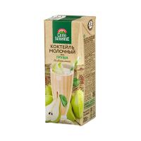 Коктейль молочный ультрапаст груша 3,2% Село Зеленое slim leaf 200г (2)