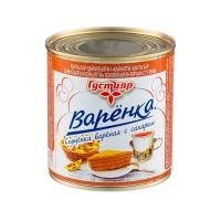 Сгущенка вареная с сахаром 4% Густияр МКК жб 370г