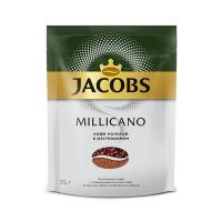 Кофе Якобс Jacobs Millicano молотый в растворимом пак 75г