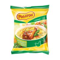 Вермишель бп Роллтон курица пакет 60г