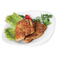 Шницель жареный с филе курицы Дубки