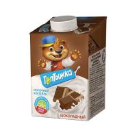Коктейль молочный ультрапаст Топтыжка шоколадный 3,2% Edge 500г