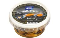 Мидии холодного копчения в масле 180