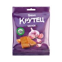 Гренки ржаные Крутец чеснок 80г