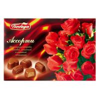 Конфеты Ассорти Победа 120г красные