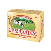 Маргарин Сливочный Нижегородский 60% 200г фольга Хозяюшка