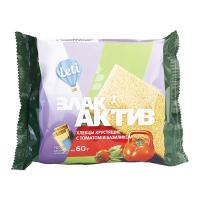 Хлебцы хрустящие ЗлакАктив с томатом и базиликом Гороховецкая Leti 60г
