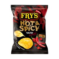 Чипсы Fry's Огненный чили Черноголовка 80г