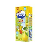 Сок яблочно-грушевый с мякотью Черноголовка Бэйби Slim Leaf 200 мл