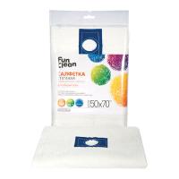 Салфетка стеганая Fun Clean с фиксатором швабры 50 х 70 см 1 шт