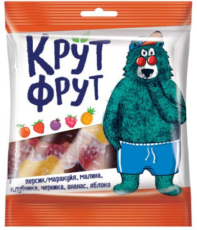 Жевательный мармелад КрутФрут Озорные мишки КДВ 70 г
