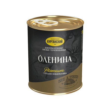 Оленина с ягодами можжевельника Премиум Курганский МК 340 г ключ