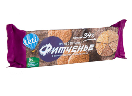 Печенье Фитченье с отрубями Гороховецкая МК 150 г*9