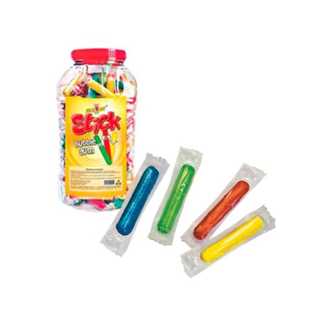 Жевательная резинка Карандаш Jolly Boy stick bubble gum Три Собаки Забияки 3 г*150 шт. бокал/ваза