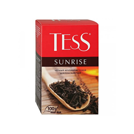 Чай Тесс Tess Sunrise черный крупнолистовой 100 г