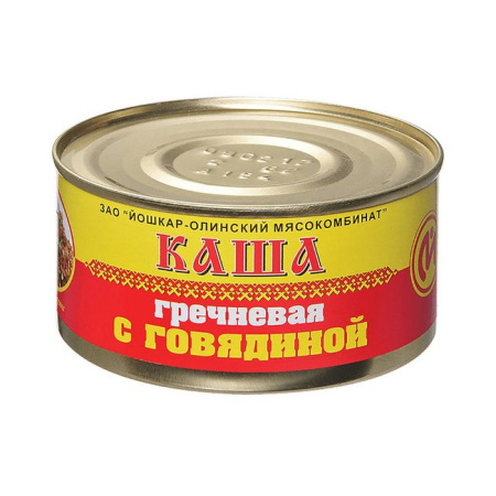 Каша гречневая с говядиной Йола 325 г