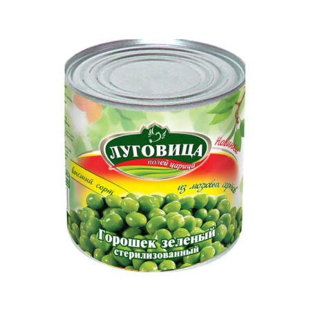 Горошек зеленый Луговица 400 г