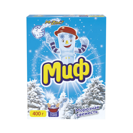 Стиральный порошок Миф автомат Морозная свежесть 400 г