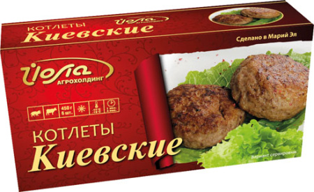 Котлеты Киевские б/с Йола 6 шт. по 75 г