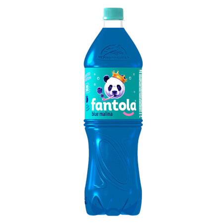 Напиток б/а сильногаз. Fantola Blue Malina Черноголовка ПЭТ 1 л*12
