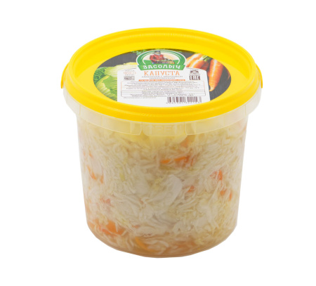 Капуста кваш. морк фасов. 850 гр Засолыч