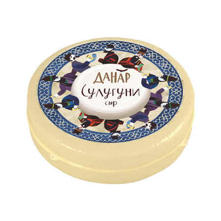 Сыр Сулугуни 40% БЗМЖ Данар 300 г*8