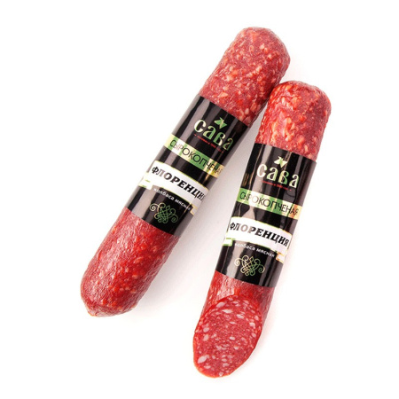 Колбаса сырокопченая Флоренция САВА 210 г