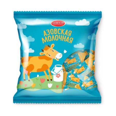 Конфеты молочные Азовская молочная Азов 300 г*10