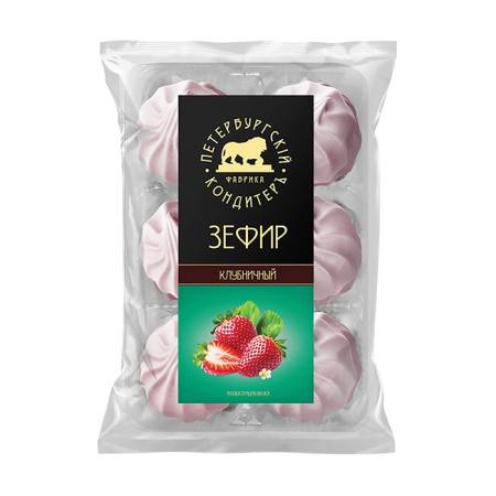 Зефир Клубничный Петербургский Кондитер 310 г*12