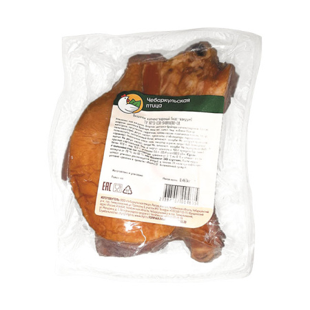 Окорочок ЦБ копчёно-варёный Ромкор в/у