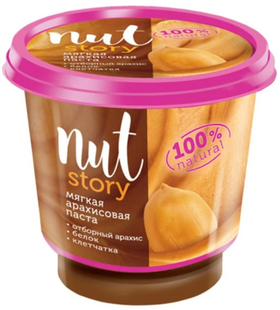 Паста Nut Story арахисовая КДВ 350 г