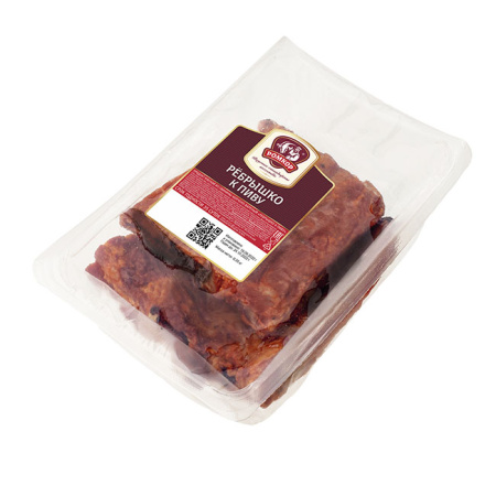 Ребрышко к пиву копчёно-варёное Ромкор