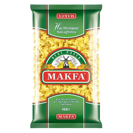 Макаронные изделия Макфа гребешки 450 г