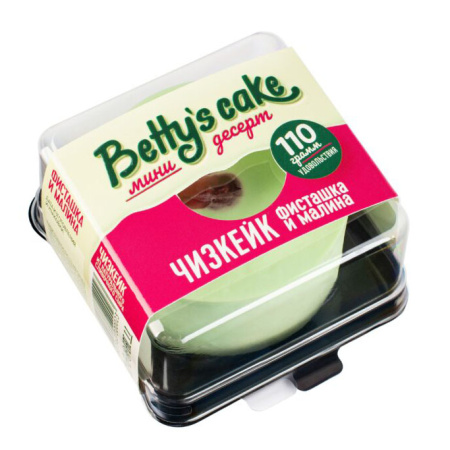 Чизкейк Фисташка и малина Betty's cake заморозка 110 г*9