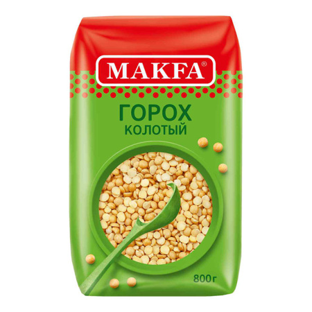 Горох колотый Макфа 800 г