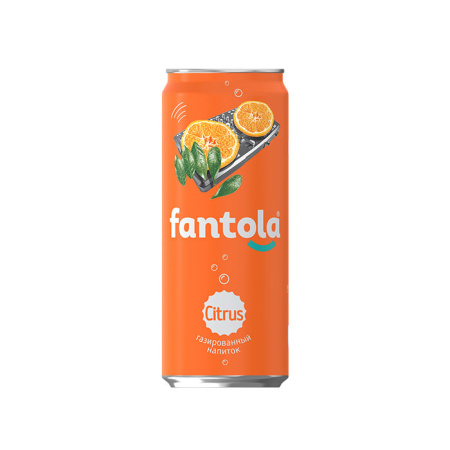 Напиток б/а сильногаз. Fantola Citrus Черноголовка ж/б 0,33 л*12