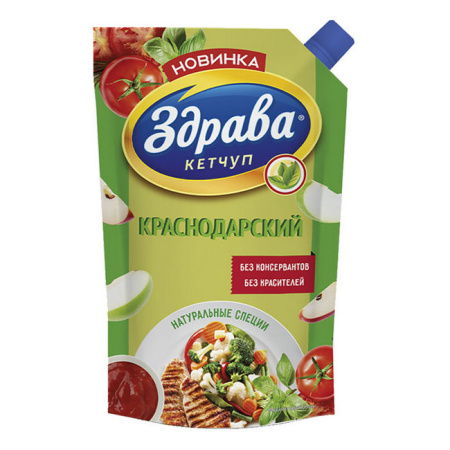 Кетчуп Краснодарский Здрава ДП 350 г*16