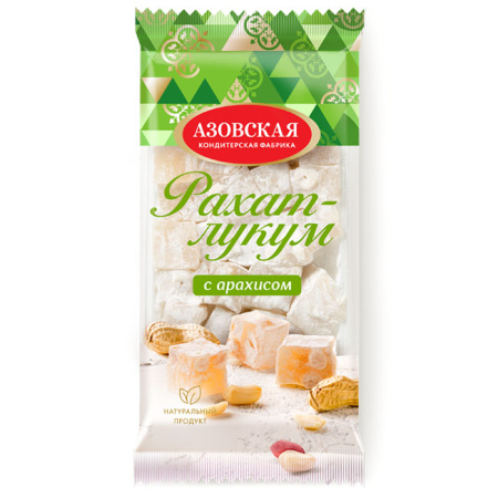 Рахат-лукум с арахисом Азов 300 г*12
