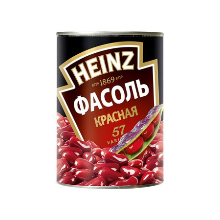 Фасоль красная натуральная Хайнц 400 г
