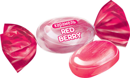 Карамель леденцовая Red berry КДВ *1 кг