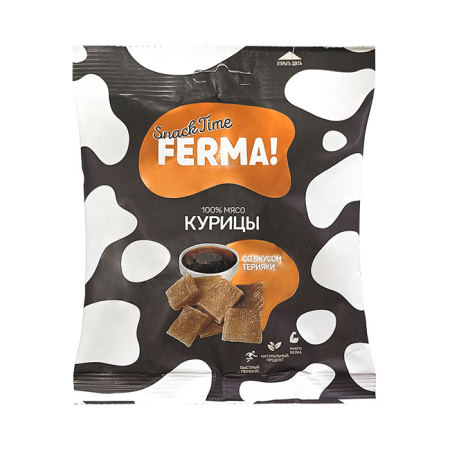 Мясо курицы вяленое со вкусом Терияки сорт экстра Ферма 40 г