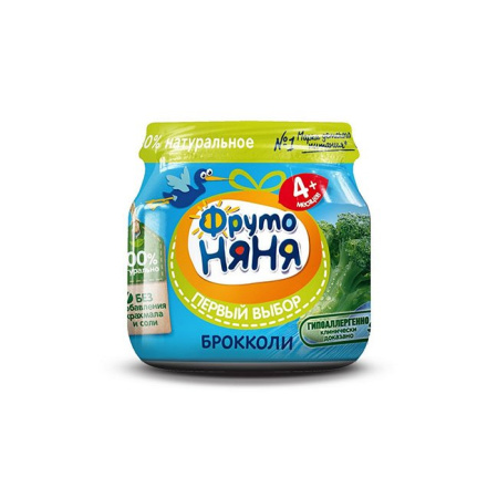 Пюре Фрутоняня капуста брокколи 80 г