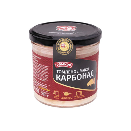 Томленое мясо Карбонад Ромкор ст/б 280 г
