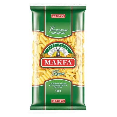 Макаронные изделия Макфа перья Любительские 400 г