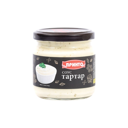 Соус сливочный Тартар Принто ст/б 180 г*9